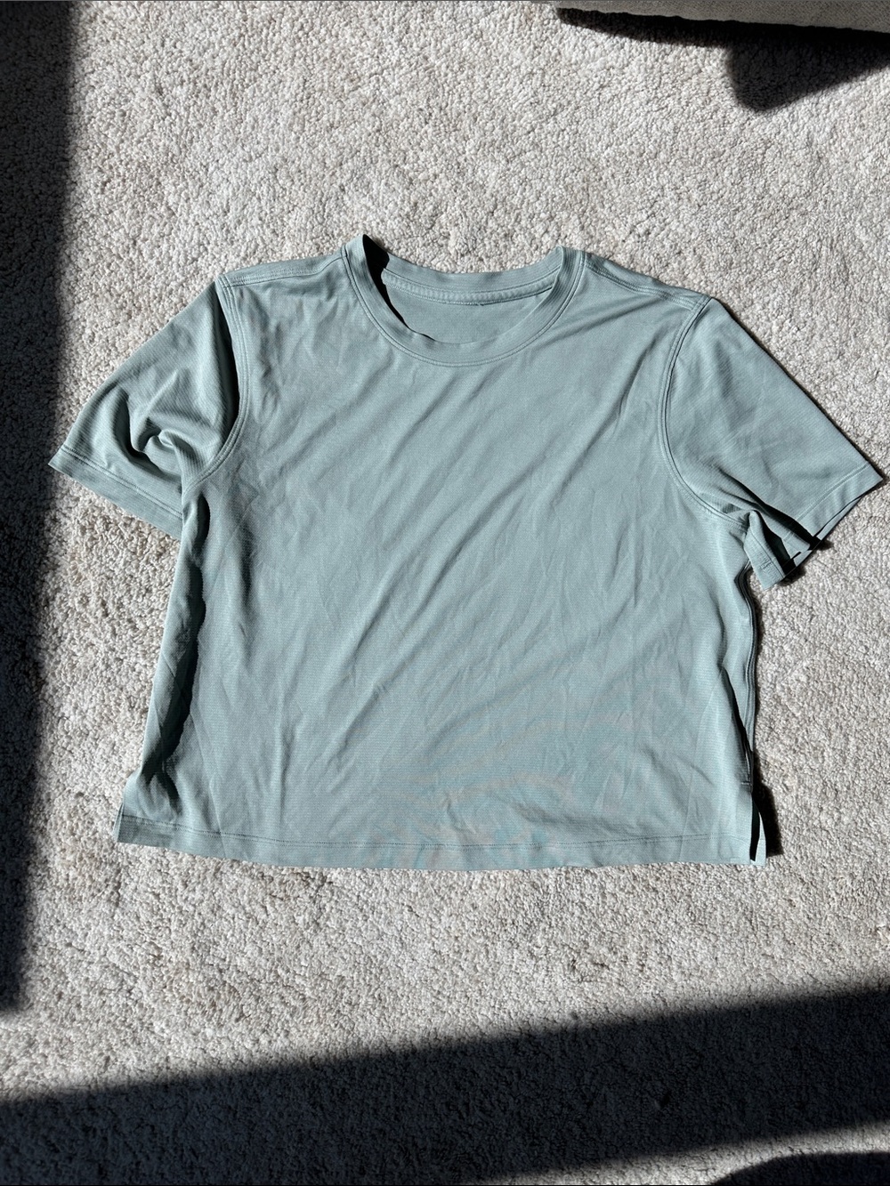 lululemon Short Sleeve Crew Tee in Sage